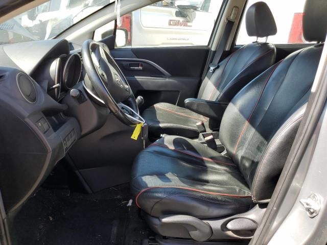 JM1CW2DL0C0126181 - 2012 MAZDA 5 SILVER photo 7