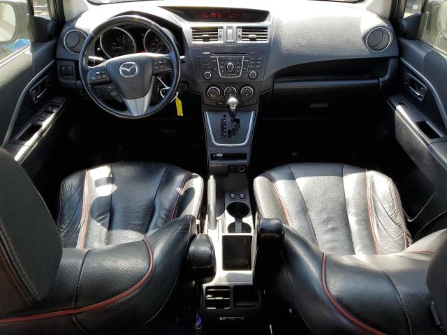 JM1CW2DL0C0126181 - 2012 MAZDA 5 SILVER photo 8