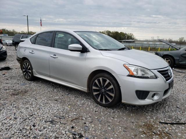 3N1AB7AP2DL744441 - 2013 NISSAN SENTRA S SILVER photo 4