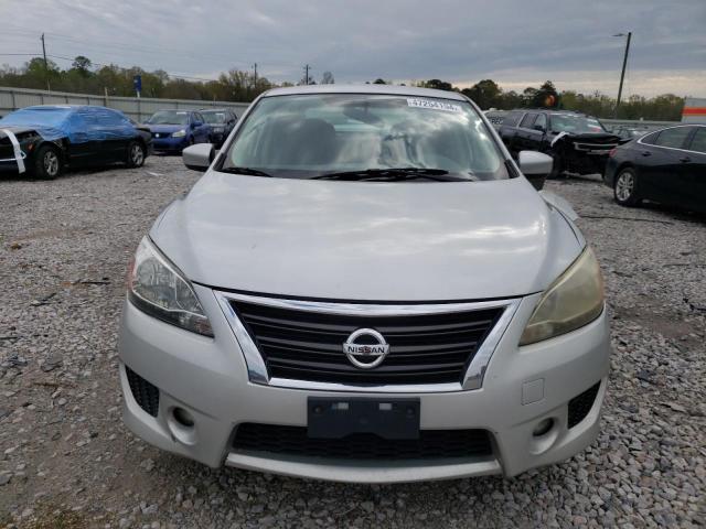 3N1AB7AP2DL744441 - 2013 NISSAN SENTRA S SILVER photo 5