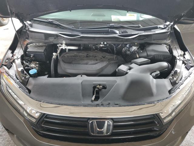 5FNRL6H89PB017001 - 2023 HONDA ODYSSEY TOURING GRAY photo 11