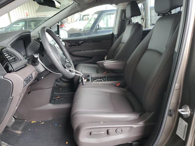 5FNRL6H89PB017001 - 2023 HONDA ODYSSEY TOURING GRAY photo 7