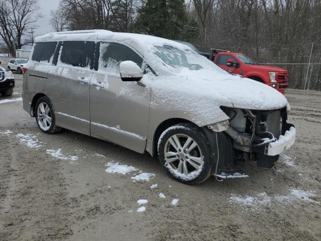 JN8AE2KP8C9043808 - 2012 NISSAN QUEST S BEIGE photo 4