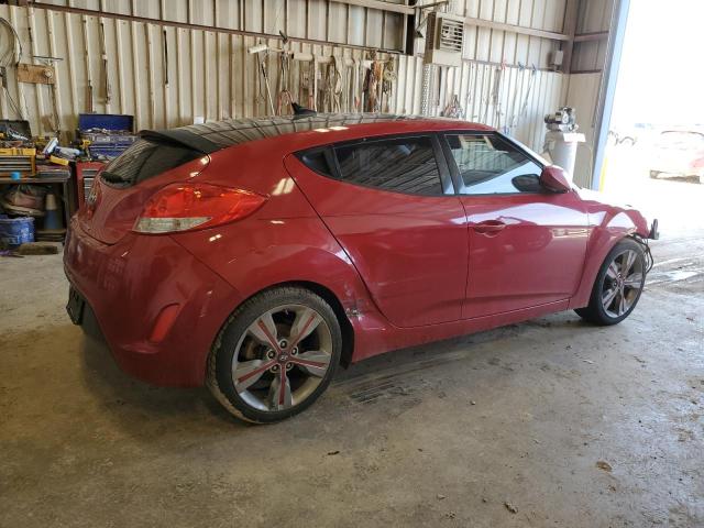 KMHTC6AD3GU256107 - 2016 HYUNDAI VELOSTER RED photo 3