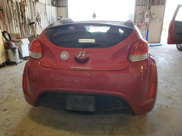 KMHTC6AD3GU256107 - 2016 HYUNDAI VELOSTER RED photo 6