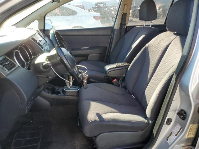 3N1BC13E17L379684 - 2007 NISSAN VERSA S GRAY photo 7