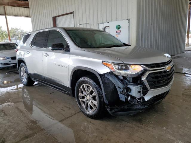 1GNERFKW4KJ278873 - 2019 CHEVROLET TRAVERSE LS SILVER photo 4