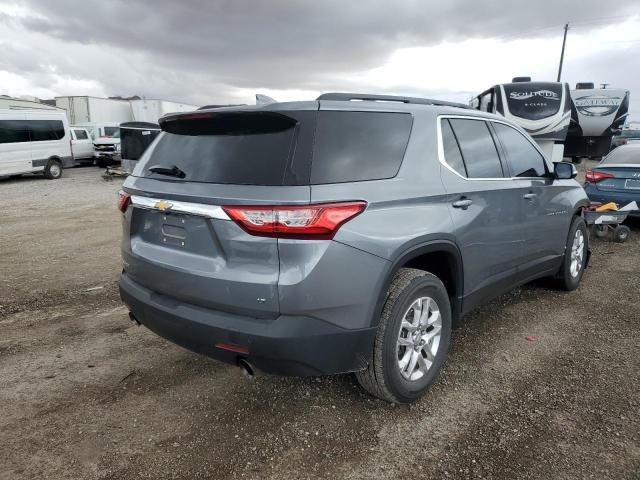 1GNERGKW0KJ187962 - 2019 CHEVROLET TRAVERSE LT GRAY photo 3