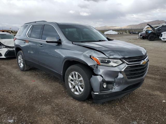 1GNERGKW0KJ187962 - 2019 CHEVROLET TRAVERSE LT GRAY photo 4