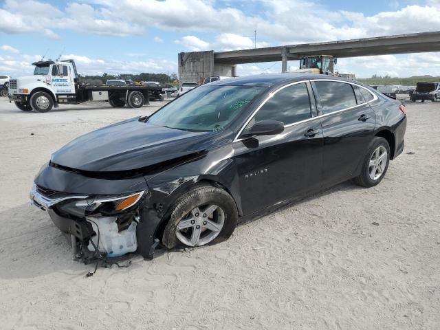 1G1ZB5ST3KF156483 - 2019 CHEVROLET MALIBU LS BLACK photo 1