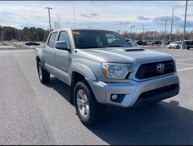 5TFJU4GN0EX059470 - 2014 TOYOTA TACOMA DOUBLE CAB PRERUNNER SILVER photo 1