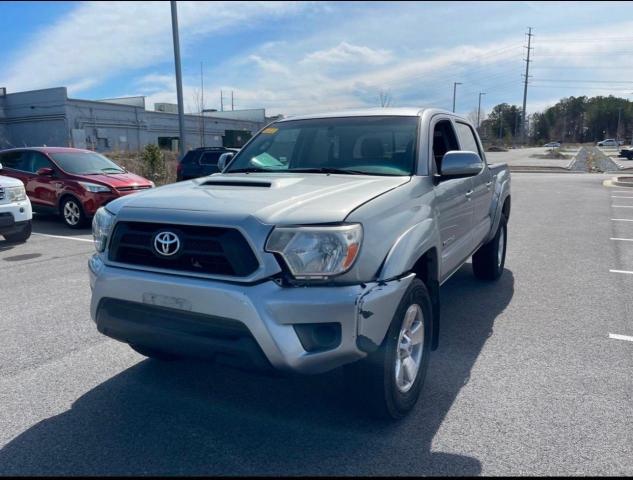 5TFJU4GN0EX059470 - 2014 TOYOTA TACOMA DOUBLE CAB PRERUNNER SILVER photo 2