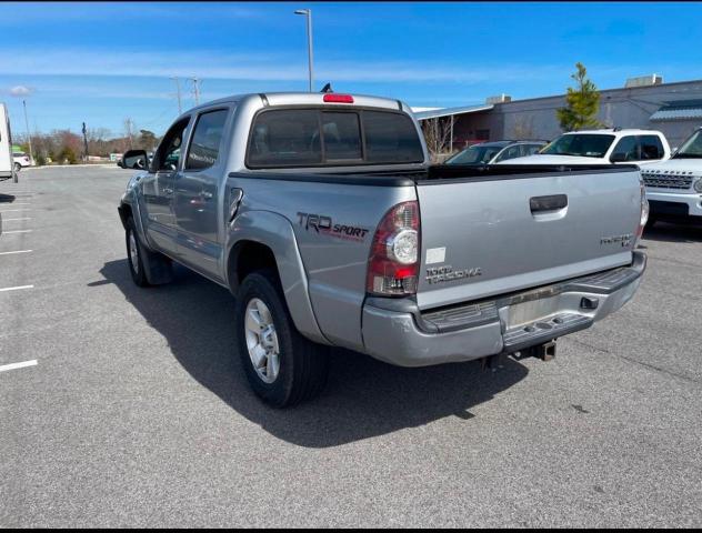 5TFJU4GN0EX059470 - 2014 TOYOTA TACOMA DOUBLE CAB PRERUNNER SILVER photo 3