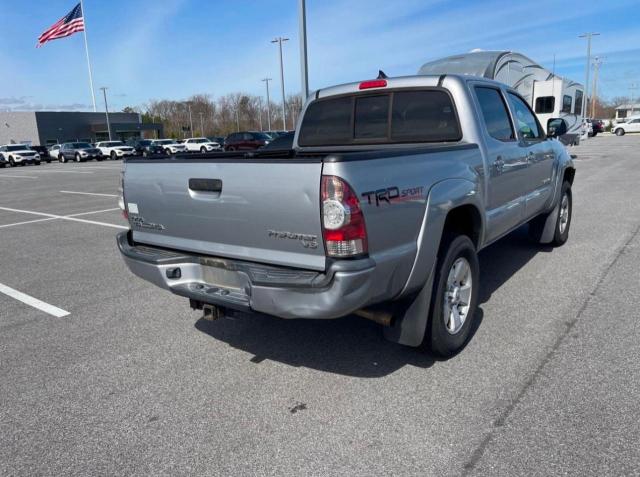 5TFJU4GN0EX059470 - 2014 TOYOTA TACOMA DOUBLE CAB PRERUNNER SILVER photo 4