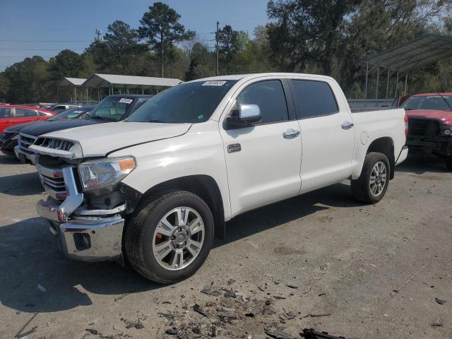 5TFGW5F1XHX213356 - 2017 TOYOTA TUNDRA CREWMAX 1794 WHITE photo 1