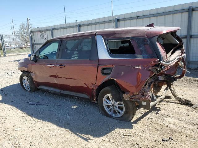 KNDNB4H30P6257141 - 2023 KIA CARNIVAL LX MAROON photo 2