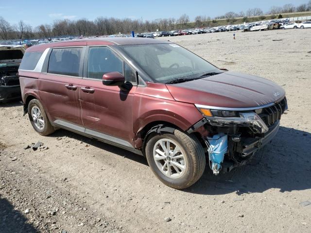 KNDNB4H30P6257141 - 2023 KIA CARNIVAL LX MAROON photo 4