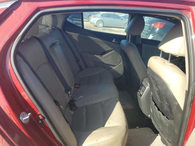 5XXGN4A70CG043789 - 2012 KIA OPTIMA EX RED photo 10