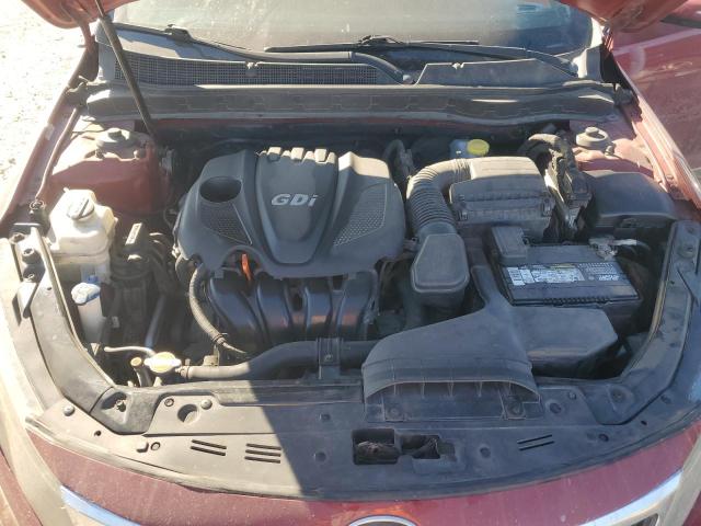 5XXGN4A70CG043789 - 2012 KIA OPTIMA EX RED photo 11