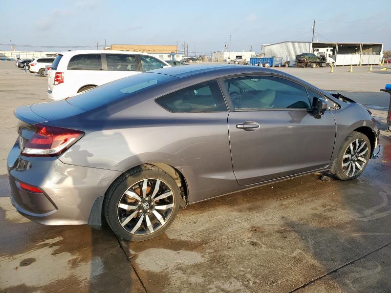 2HGFG3B04EH523403 - 2014 HONDA CIVIC EXL GRAY photo 3