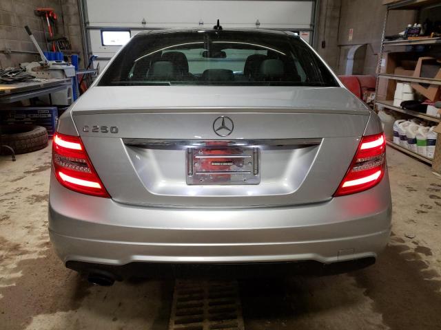 WDDGF4HB3CR238392 - 2012 MERCEDES-BENZ C 250 SILVER photo 6