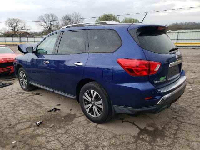 5N1DR2MMXHC636012 - 2017 NISSAN PATHFINDER S 蓝色 照片 2