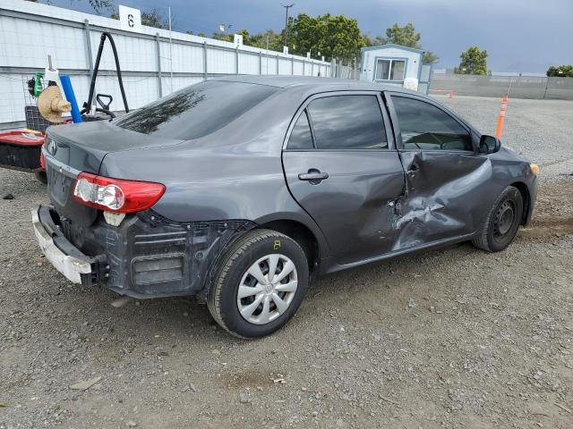 JTDBU4EE3B9167198 - 2011 TOYOTA COROLLA BASE GRAY photo 3