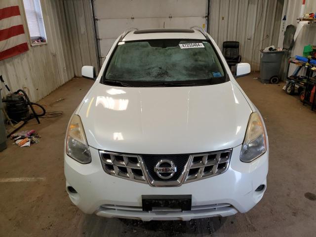 JN8AS5MV3BW288196 - 2011 NISSAN ROGUE S WHITE photo 5