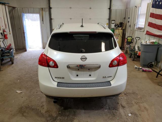 JN8AS5MV3BW288196 - 2011 NISSAN ROGUE S WHITE photo 6