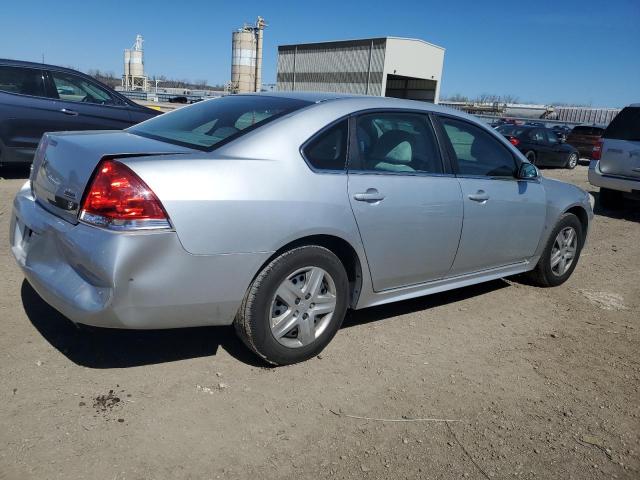 2G1WA5EK5A1160551 - 2010 CHEVROLET IMPALA LS SILVER photo 3