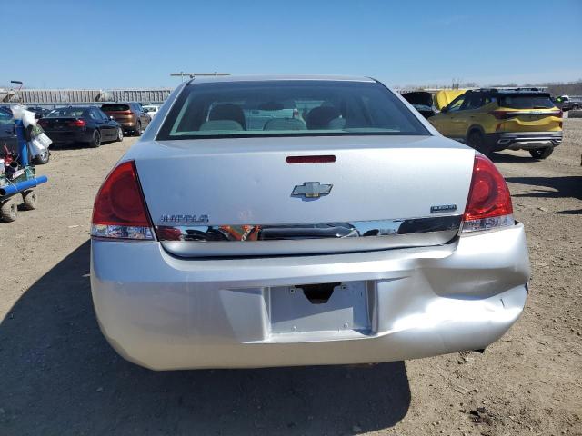 2G1WA5EK5A1160551 - 2010 CHEVROLET IMPALA LS SILVER photo 6