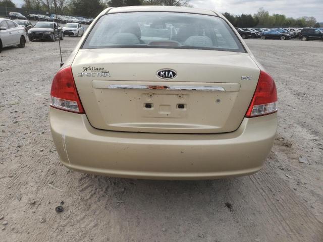 KNAFE221X95659357 - 2009 KIA SPECTRA EX GOLD photo 6