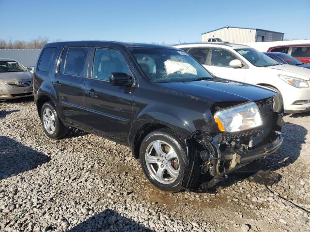 5FNYF4H5XCB065467 - 2012 HONDA PILOT EXL BLACK photo 4