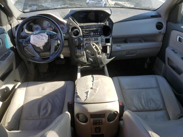 5FNYF4H5XCB065467 - 2012 HONDA PILOT EXL BLACK photo 8