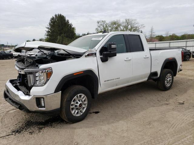 1GT59ME77NF230194 - 2022 GMC SIERRA K2500 SLE WHITE photo 1