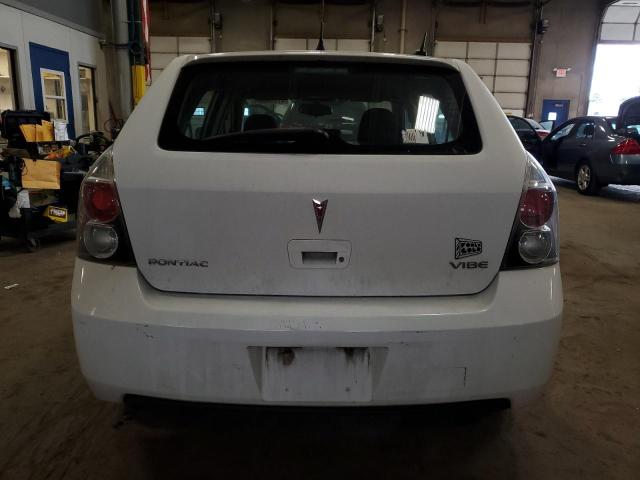 5Y2SP6E89AZ405700 - 2010 PONTIAC VIBE WHITE photo 6