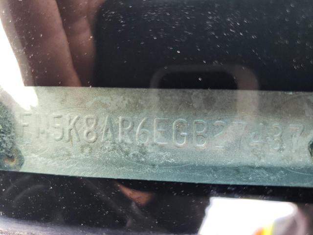 1FM5K8AR6EGB27437 - 2014 FORD EXPLORER POLICE INTERCEPTOR BLACK photo 13