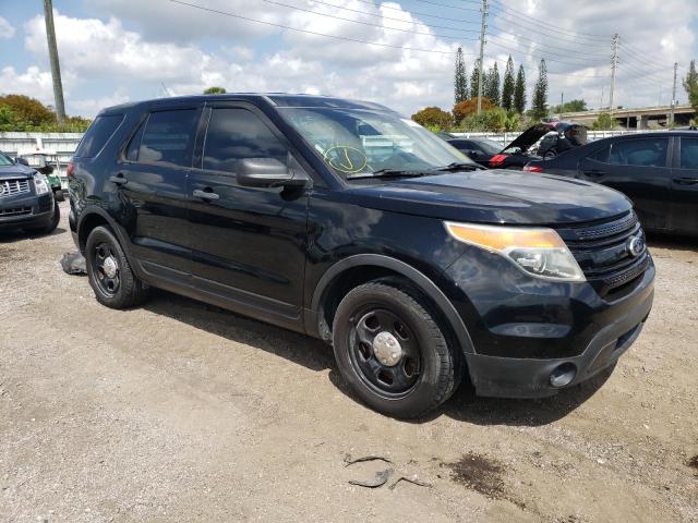 1FM5K8AR6EGB27437 - 2014 FORD EXPLORER POLICE INTERCEPTOR BLACK photo 4