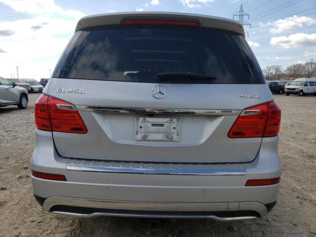 4JGDF7CE4DA252605 - 2013 MERCEDES-BENZ GL 450 4MATIC SILVER photo 6