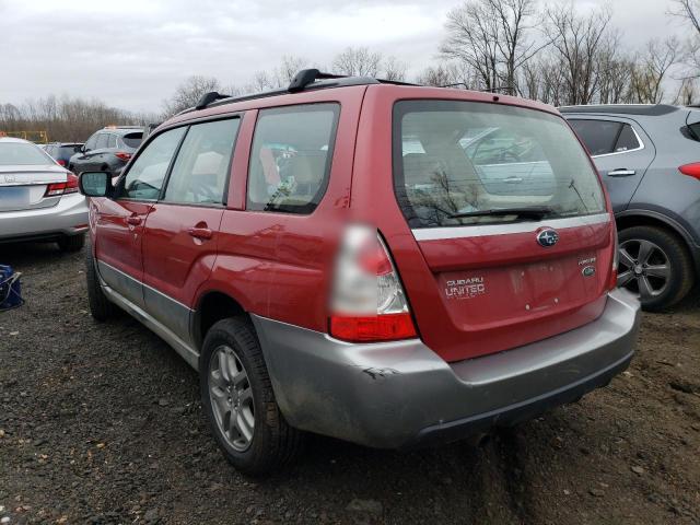 JF1SG67607H709773 - 2007 SUBARU FORESTER 2.5X LL BEAN RED photo 2