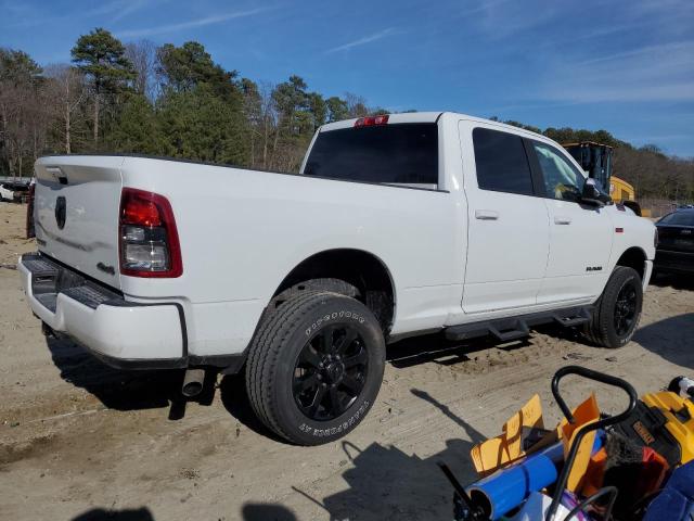 3C6UR5DJ8NG294488 - 2022 RAM 2500 BIG HORN/LONE STAR WHITE photo 3