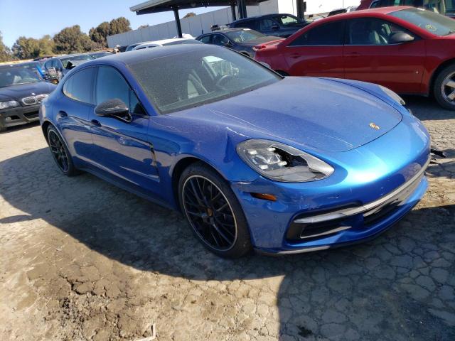 WP0AA2A74JL113538 - 2018 PORSCHE PANAMERA 4 BLUE photo 4