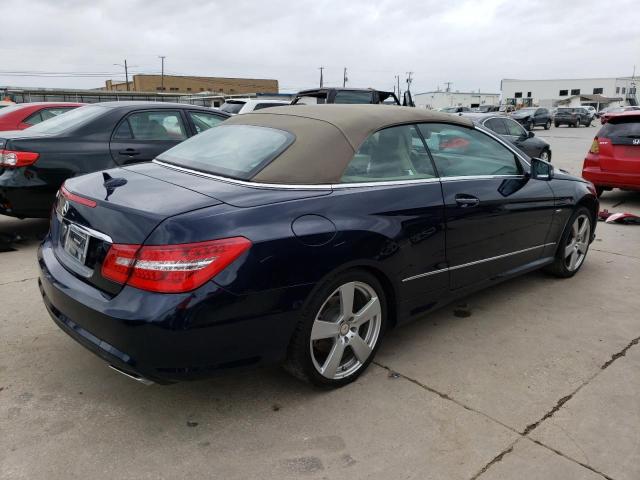 WDDKK7DF7CF159776 - 2012 MERCEDES-BENZ E 550 BLUE photo 3