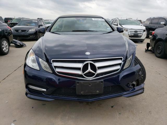 WDDKK7DF7CF159776 - 2012 MERCEDES-BENZ E 550 BLUE photo 5