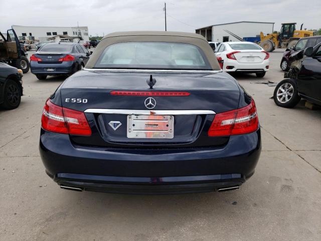 WDDKK7DF7CF159776 - 2012 MERCEDES-BENZ E 550 BLUE photo 6