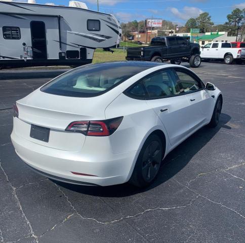 5YJ3E1EB0MF981498 - 2021 TESLA MODEL 3 Ağ foto 4
