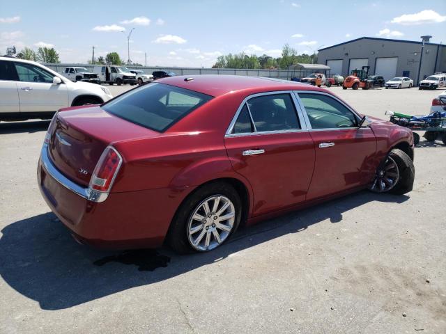 2C3CCACG3CH308285 - 2012 CHRYSLER 300 LIMITED MAROON photo 3
