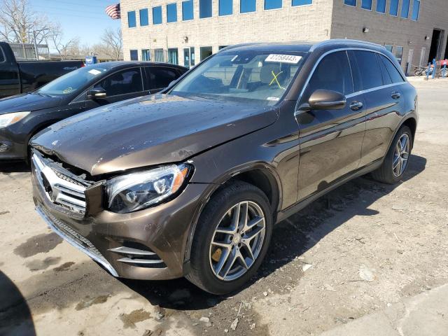 WDC0G4KB0GF093394 - 2016 MERCEDES-BENZ GLC 300 4MATIC BROWN photo 1