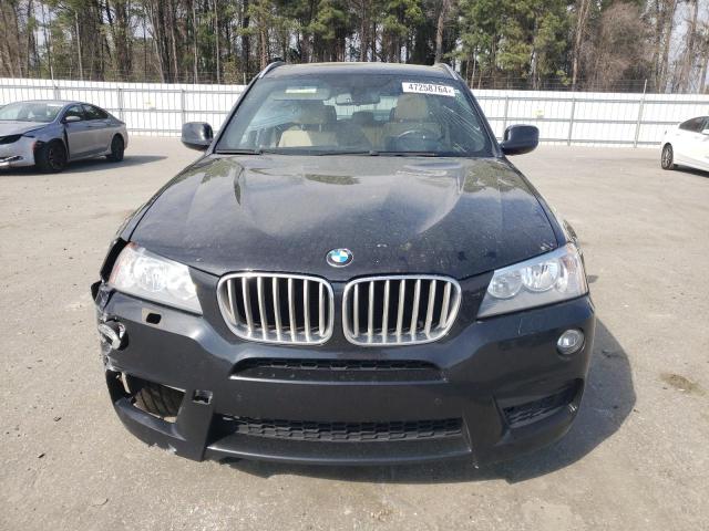 5UXWX9C54E0D39905 - 2014 BMW X3 XDRIVE28I BLACK photo 5