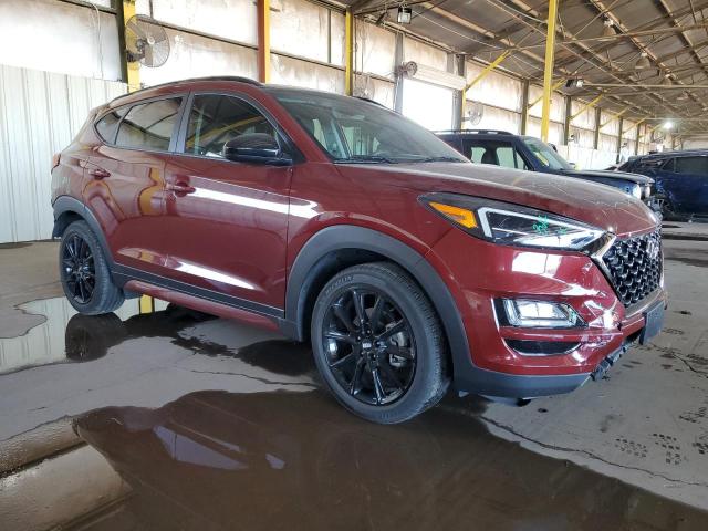 KM8J33ALXKU923891 - 2019 HYUNDAI TUCSON LIMITED BURGUNDY photo 4